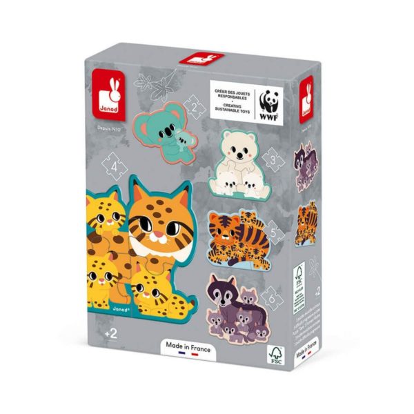 puzzles evolutivos de animales