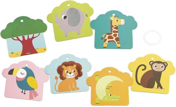 Cartas táctiles sensoriales para niños