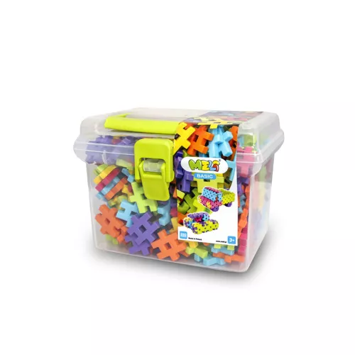 bloques meli travel box 250 piezas juego