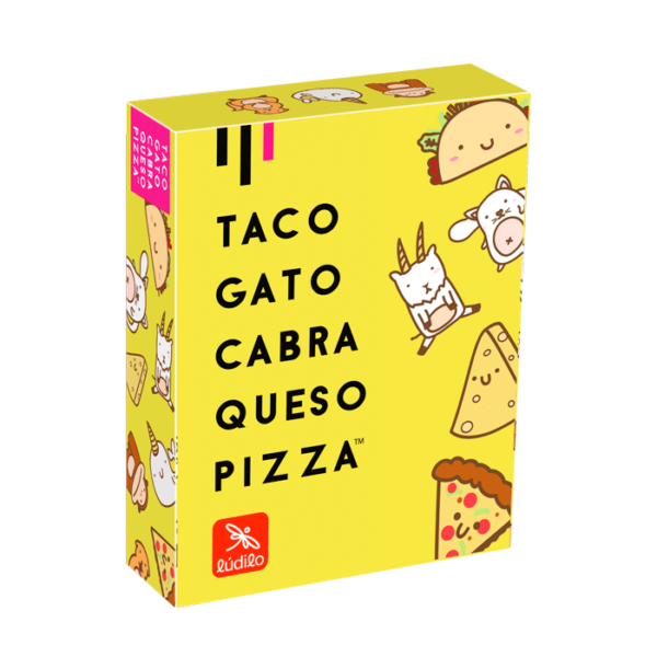 taco gato cabra queso pizza juego de caras ludilo