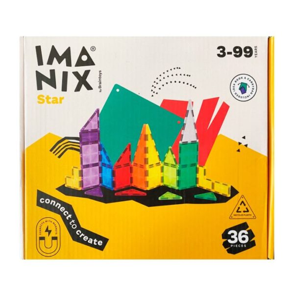 Construcción Magnética Imanix 36 piezas