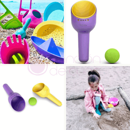 set pala colador pelota sibi bibio juguete 3 en 1