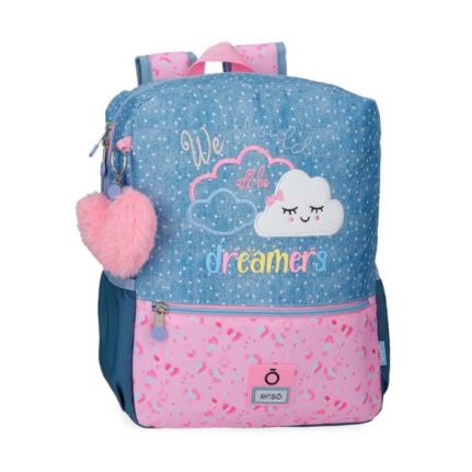 Mochila Infantil Enso Dreamers azul y rosa