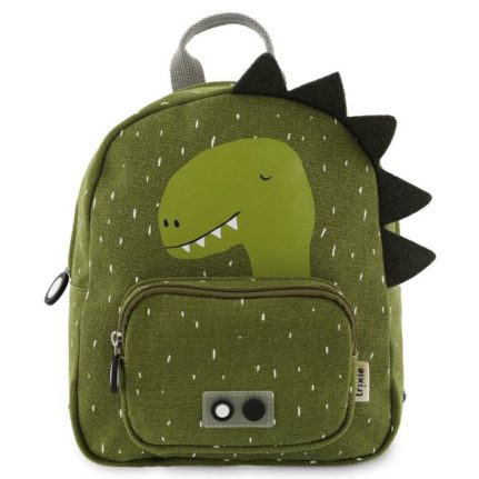 mochila infantil Trixie Mr. Dino verde