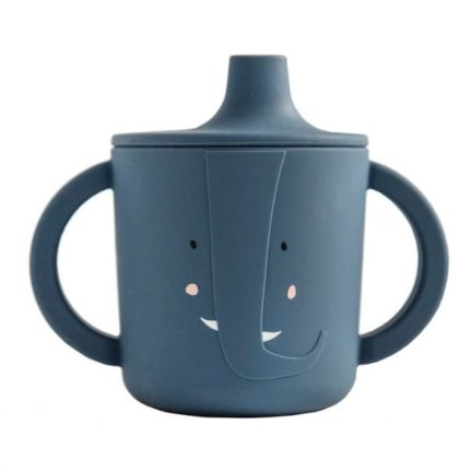 taza infantil silicona con asas Trixie Mr. Elephant