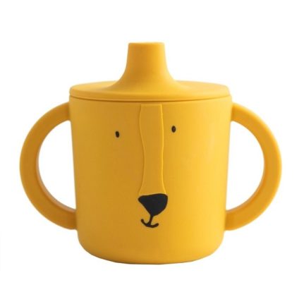 taza infantil silicona con asas Trixie Mr. Lion