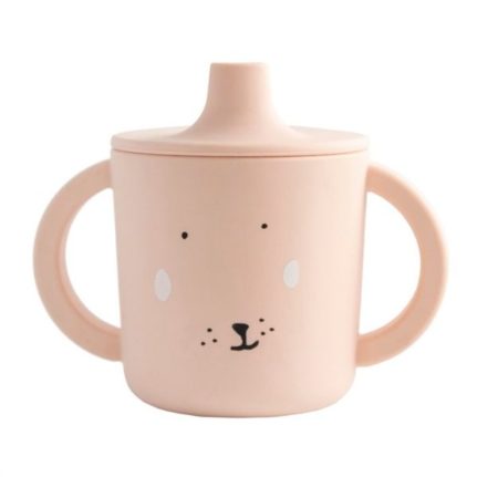 taza infantil silicona con asas Trixie Mrs. Rabbit