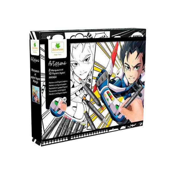 Manga Sycomore Niño Kit para Colorear