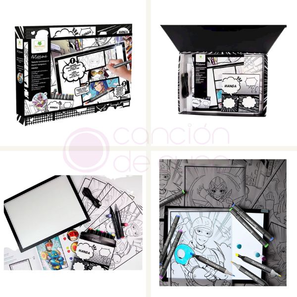 Pizarra de Luz Manga XXL Sycomore Kit creativo - Imagen 2