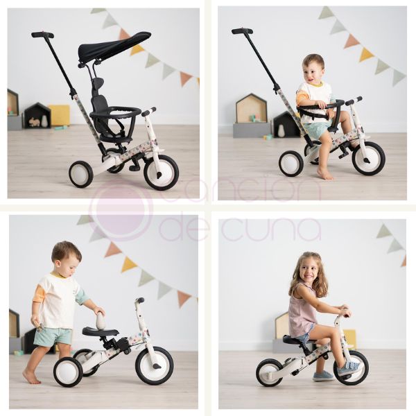 Triciclo evolutivo Gyro+ 5 en 1 Olmitos modelo Edit