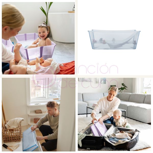 stokke flexi bath bañera bebé compacta