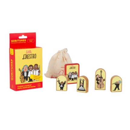 qubitunes juego musical infantil base de madera